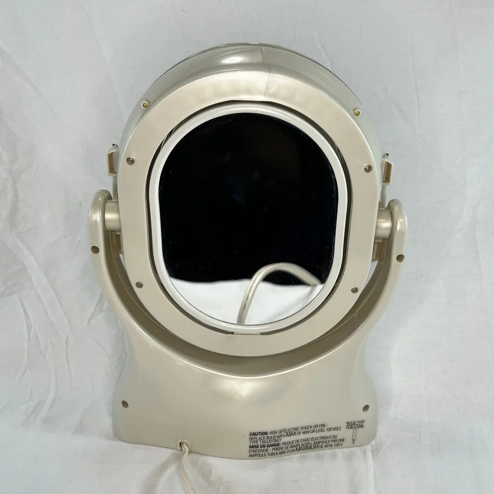 Vintage Revlon Lighted Vanity Makeup Mirror RV-964‎ Adjustable Beauty Mirror